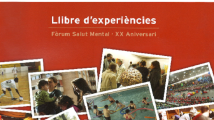 LIBRO DE EXPERIENCIAS DEL XX ANIVERSARIO DE FORUM SALUD MENTAL